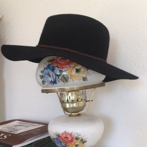 Black Floppy Hat